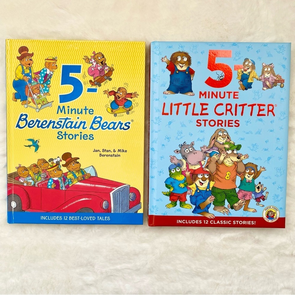 5 Minute Books, Berenstain Bears & Little Critters Stories